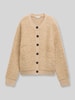 Tom Tailor Cardigan met bouclé-structuur Beige