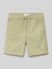 Name It Szorty z dzianiny dresowej z wpuszczanymi kieszeniami model ‘KMRYAN’ Trzcinowy
