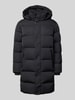 Marc O'Polo Regular Fit Daunenjacke mit abnehmbarer Kapuze Black
