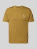 Blend T-Shirt mit Stitching-Detail Modell 'JEPPE' Khaki