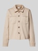 ICHI Blazer met opgestikte borstzakken, model 'SIMONSE' Beige