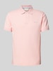 Gant Regular Fit Poloshirt mit Label-Stitching Pink