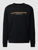 Lindbergh Sweatshirt mit Rundhalsausschnitt Black