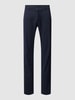 BOSS Orange Slim fit chino met steekzakken Marineblauw