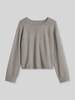 Marc O'Polo Pullover aus Wolle mit Raglanärmeln Taupe