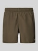 Nike Badehose mit Label-Stitching Oliv