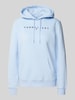 Tommy Jeans Regular Fit Hoodie mit Label-Stitching Blau