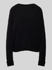 American Vintage Strickpullover mit Rundhalsausschnitt Modell 'VITOW' Black