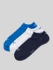 Puma Sneakersocken mit Label-Details im 3er-Pack Royal