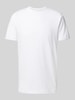 OLYMP Level Five T-Shirt mit geripptem Rundhalsausschnitt im 2er-Pack Weiss