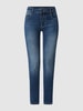 Blue Fire Jeans Slim Tapered Fit Jeans mit Stretch-Anteil Modell 'Gigi' Blau
