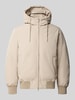 JACK & JONES Kurtka z kapturem i wpuszczane kieszenie model 'TRACE' Beżowy