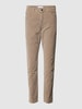 Angels Skinny Fit Stoffhose mit 5-Pocket-Design Beige