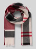 Barbour Schal aus reiner Wolle Modell 'Rosefield' Bordeaux