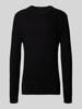 MCNEAL Strickpullover mit Rundhalsausschnitt Black