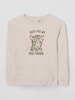 Tom Tailor Sweatshirt met tekst  Lichtroze