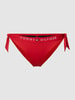 TOMMY HILFIGER Bikini-Hose mit seitlichen Schnürungen Modell 'ORIGINAL' Rot