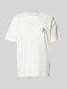 Vila T-Shirt mit Motiv-Print Modell 'SYBIL' Offwhite