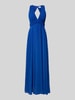 Jake*s Cocktail Abendkleid mit Cut Out im Rücken Royal