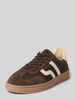 GANT Sneakersy z czystej skóra model 'Cuzima' Ciemnobrązowy