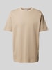 Lindbergh T-shirt met ronde hals Beige