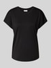 Jake*s Collection T-Shirt mit Rundhalsausschnitt Black