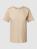 Marc O'Polo Denim T-shirt in effen design Beige