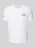 EA7 Emporio Armani T-Shirt mit Label-Print Modell 'VENTUS7' Weiss