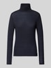 Windsor Longsleeve mit Stehkragen Marine