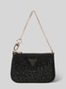 Guess Handtas met siersteentjes, model 'DAILY POUCH' Zwart