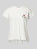 Only T-Shirt mit Motiv-Print Modell 'LUCY' Ecru