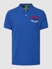 Superdry Poloshirt met labelstitching, model 'VINTAGE SUPERSTATE' Koningsblauw