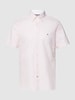 Tommy Hilfiger Freizeithemd mit Button-Down-Kragen Modell 'DOBBY' Koralle