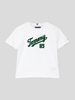 Tommy Hilfiger Teens T-shirt met labeldetail Wit