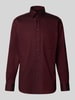 ETERNA Modern Fit Business-Hemd mit Kentkragen Bordeaux