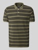 Marc O'Polo Regular Fit Poloshirt aus Baumwoll-Piqué Oliv