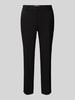 Christian Berg Woman Selection Regular Fit Stoffhose mit Bügelfalten Black