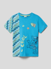 s.Oliver RED LABEL T-shirt met ronde hals Turkoois