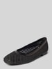 Marc Cain Bags & Shoes Ballerinas in Flecht-Optik Black