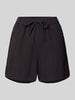 Only Regular Fit Shorts aus reiner Baumwolle Dunkelgrau