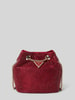 Guess Handtasche mit Strasssteinbesatz Modell 'ZALINA' Bordeaux