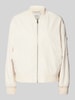 s.Oliver RED LABEL Relaxed Fit Blouson mit Rippbündchen Beige