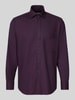 ETERNA Comfort Fit Business-Hemd mit Knopfleiste Bordeaux