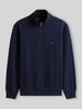 Tommy Hilfiger troyer w kroju regular fit z mieszanki bawełny Granatowy