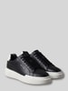CK Calvin Klein Sneakers van echt rundleer model 'CHUNKY CUPS' Zwart