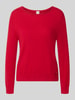 Brax Regular Fit Pullover aus Schurwoll-Kaschmir-Mix Modell 'Lisa' Rot