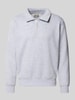 JACK & JONES Regular Fit Sweatshirt mit Baumwoll-Anteil Modell 'Bradley' Hellgrau Melange