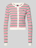 Tommy Jeans Regular fit cardigan van katoen Rood