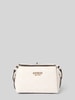 Guess Handtasche mit Label-Applikation Modell 'PHOEBE' Offwhite