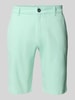 Tom Tailor Szorty chinosy o kroju slim fit z mieszanki bawełny Jasnozielony